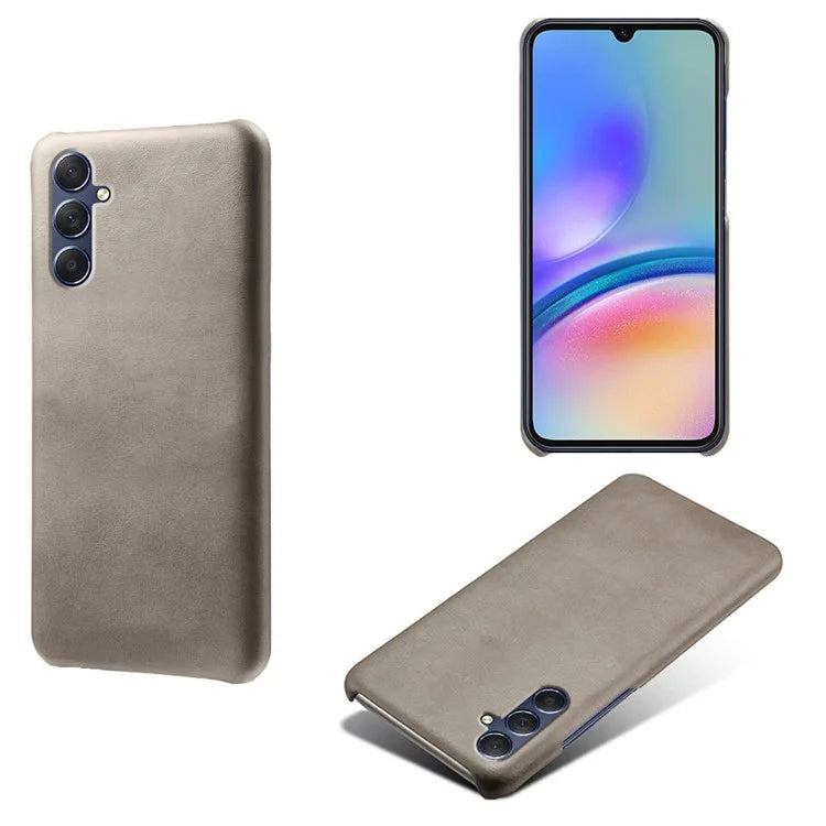 For Samsung Galaxy A05s 4G Case PU Leather + PC Cover Case Ultra-Thin Calf Texture Phone Shell