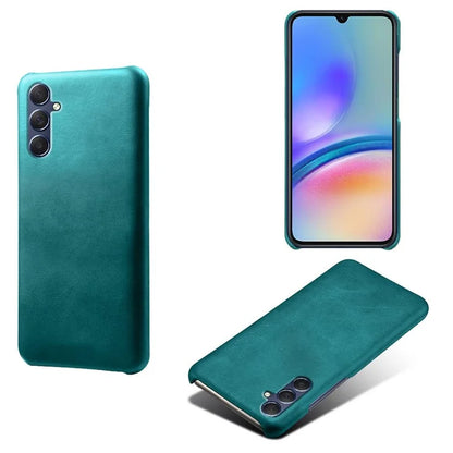 For Samsung Galaxy A05s 4G Case PU Leather + PC Cover Case Ultra-Thin Calf Texture Phone Shell