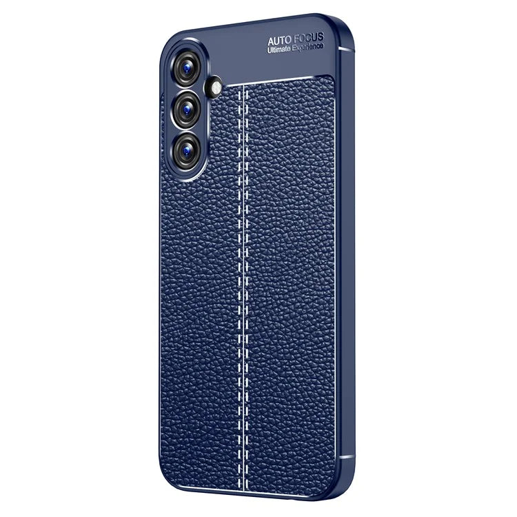 For Samsung Galaxy A25 5G (Global) (161.0 x 76.5 x 8.3mm) Case Litchi Texture TPU Shockproof Shell Phone Cover