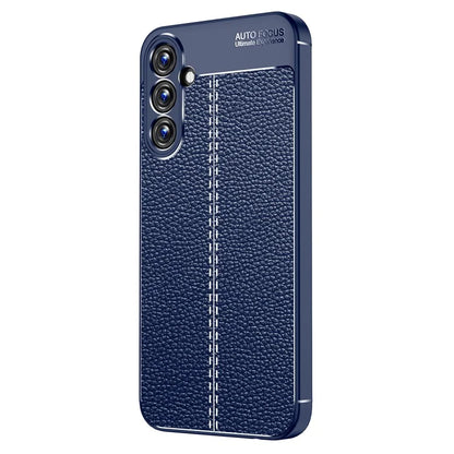 For Samsung Galaxy A25 5G (Global) (161.0 x 76.5 x 8.3mm) Case Litchi Texture TPU Shockproof Shell Phone Cover