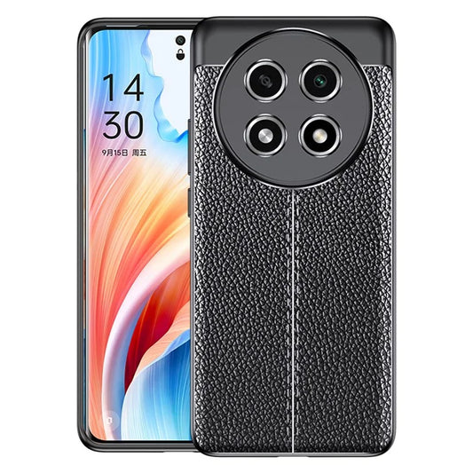Litchi Texture Phone Case for Oppo A2 Pro 5G Dustproof TPU Phone Cover