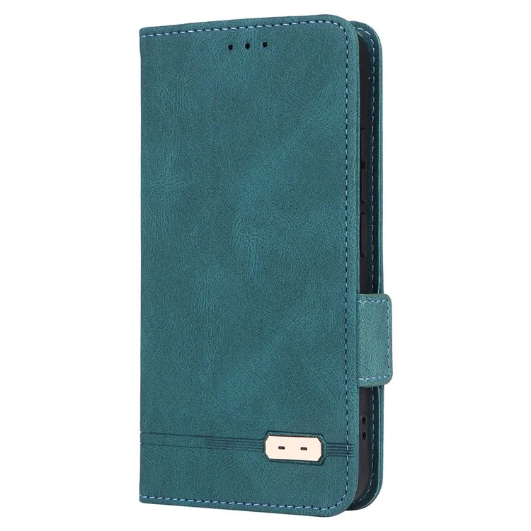 For Xiaomi 14 Case Wallet Hardware Decor PU Leather Scratch-resistant Phone Shell