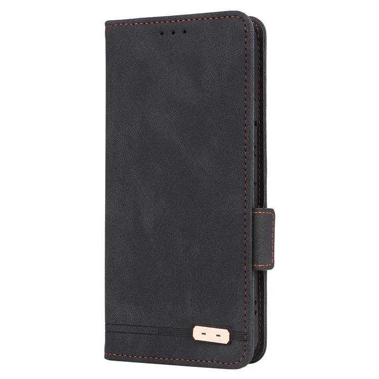 For Xiaomi 14 Pro Dustproof Cell Phone Shell Case PU Leather Wallet Hardware Decor Phone Cover