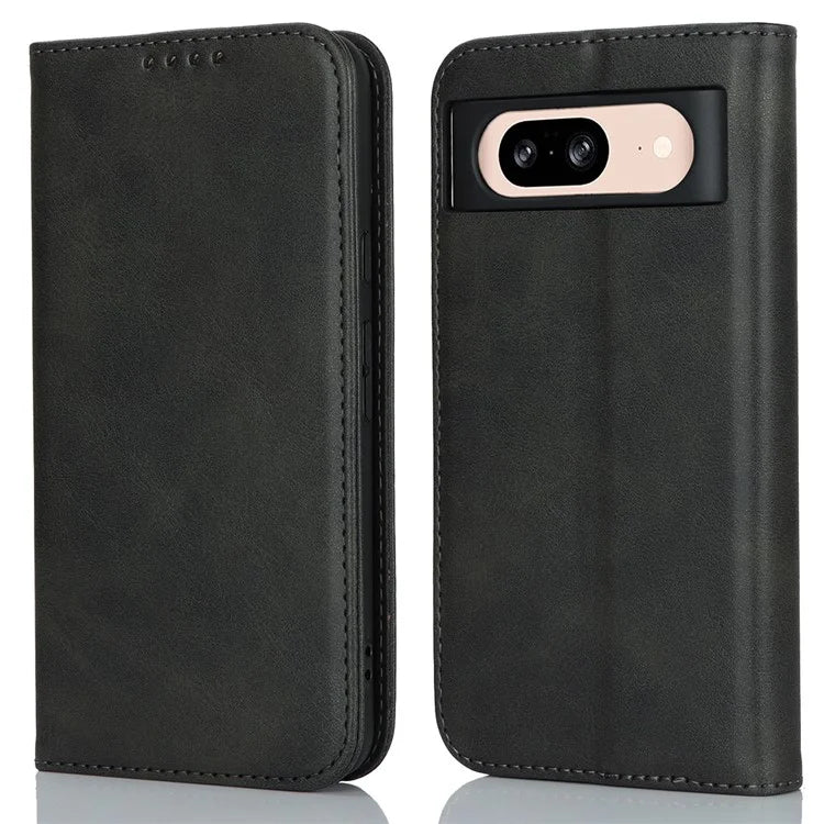For Google Pixel 8 Cover Wallet Leather Folio Phone Case