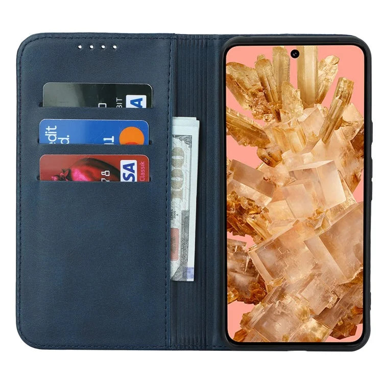 For Google Pixel 8 Cover Wallet Leather Folio Phone Case