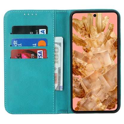 For Google Pixel 8 Cover Wallet Leather Folio Phone Case