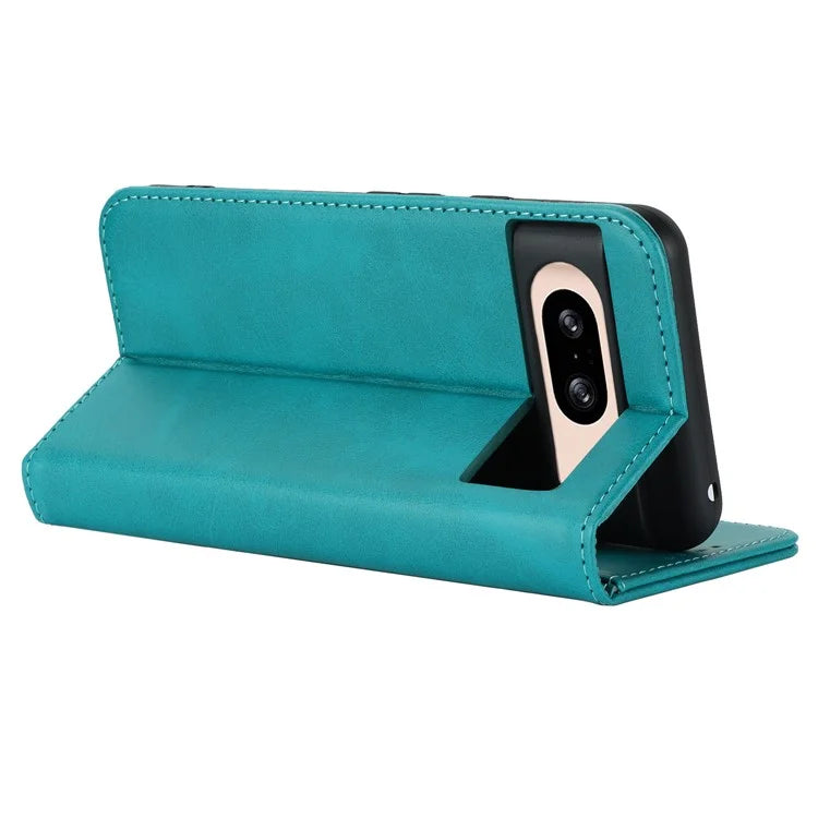 For Google Pixel 8 Cover Wallet Leather Folio Phone Case