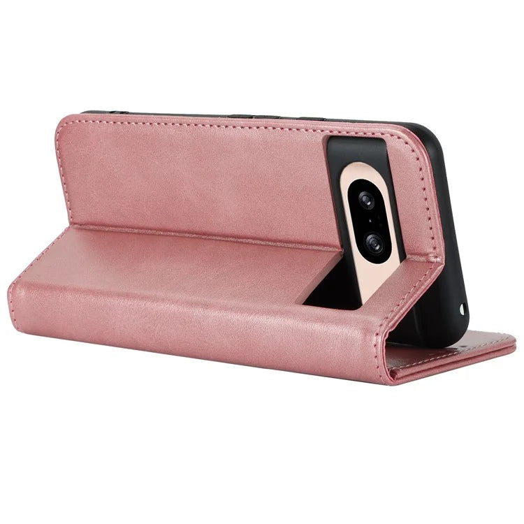 For Google Pixel 8 Cover Wallet Leather Folio Phone Case