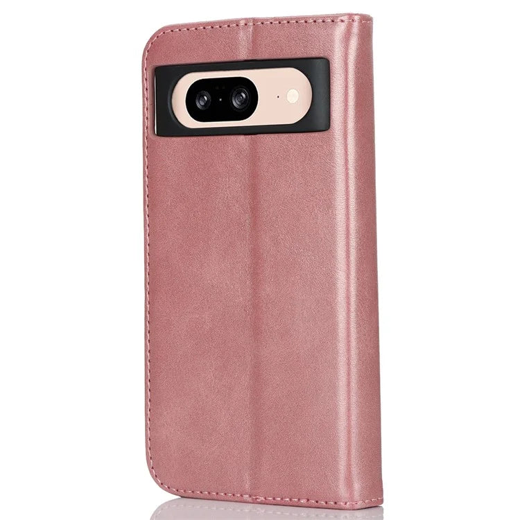 For Google Pixel 8 Cover Wallet Leather Folio Phone Case