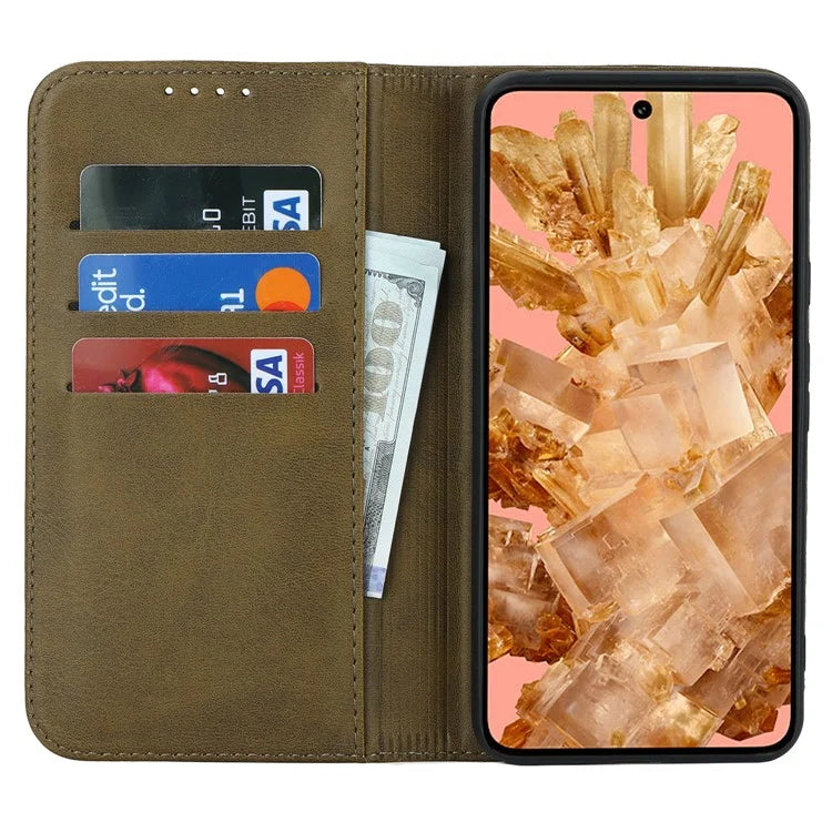 For Google Pixel 8 Cover Wallet Leather Folio Phone Case
