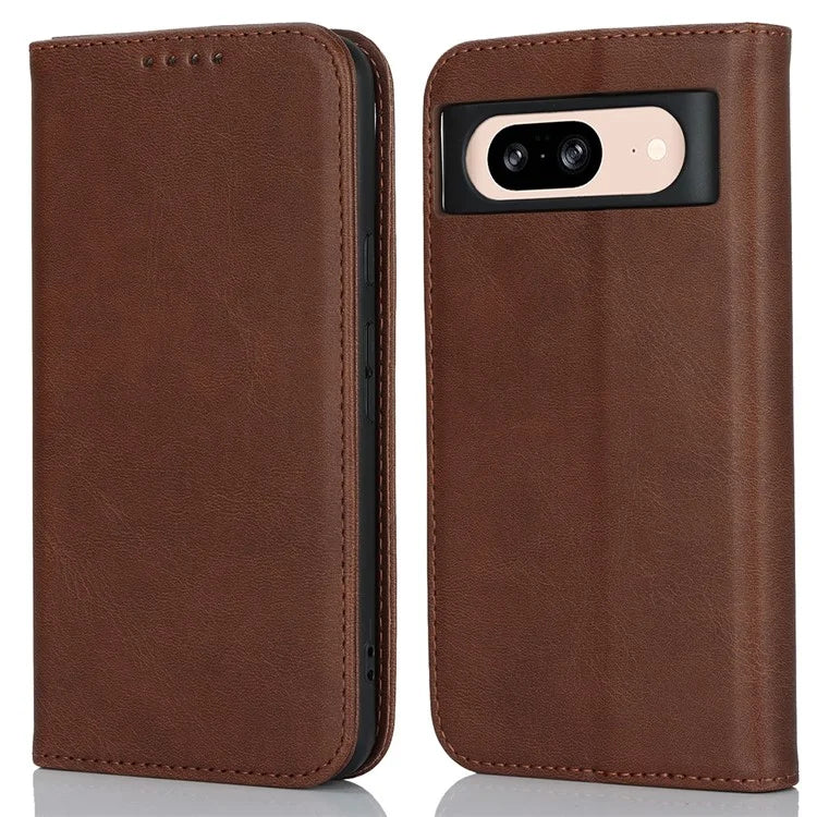 For Google Pixel 8 Cover Wallet Leather Folio Phone Case