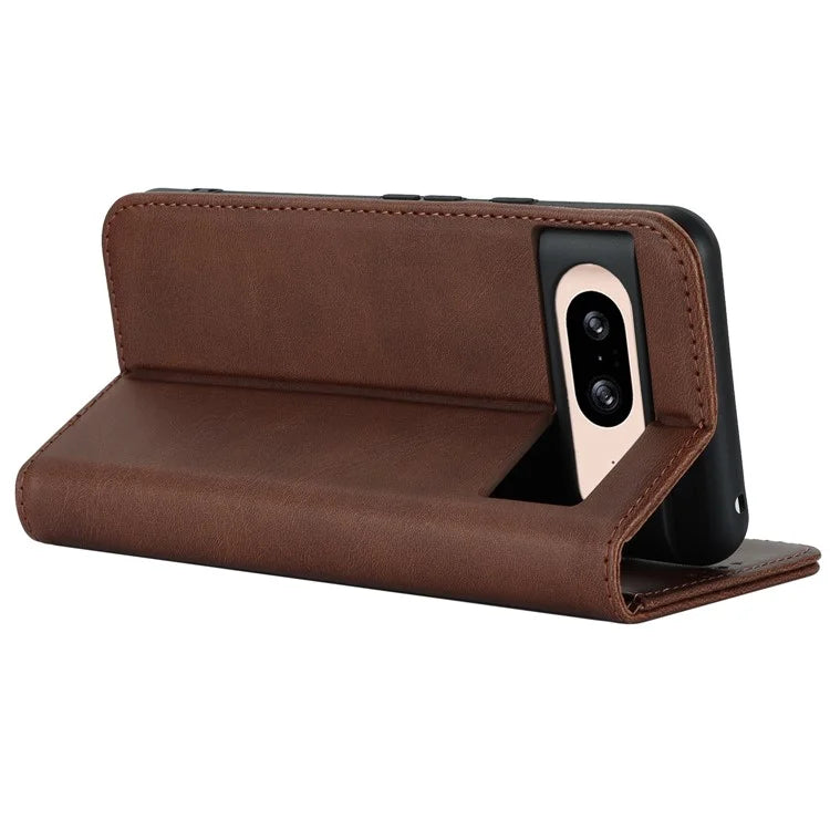 For Google Pixel 8 Cover Wallet Leather Folio Phone Case