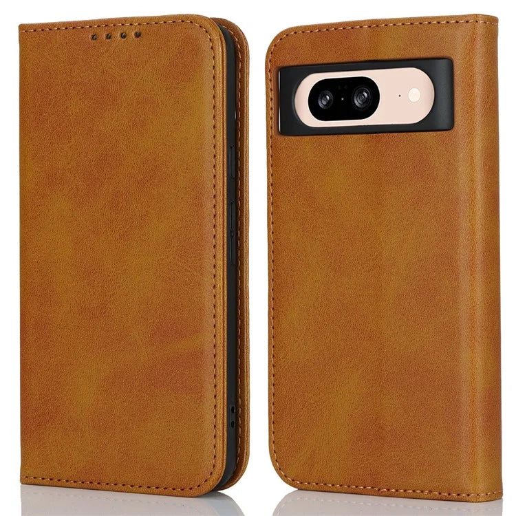 For Google Pixel 8 Cover Wallet Leather Folio Phone Case