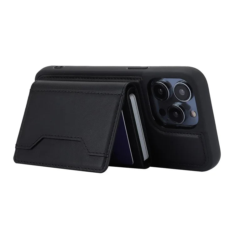 For iPhone 14 Pro Max Case RFID Blocking Detachable Back Cover with Card Holder