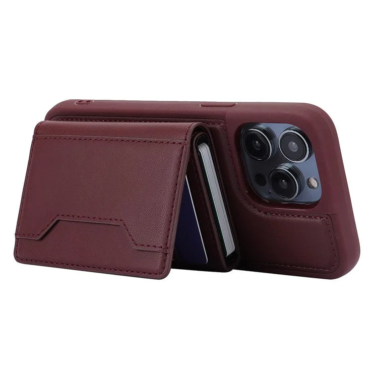 For iPhone 14 Pro Max Case RFID Blocking Detachable Back Cover with Card Holder