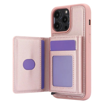 For iPhone 14 Pro Max Case RFID Blocking Detachable Back Cover with Card Holder