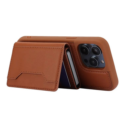 For iPhone 14 Pro Max Case RFID Blocking Detachable Back Cover with Card Holder