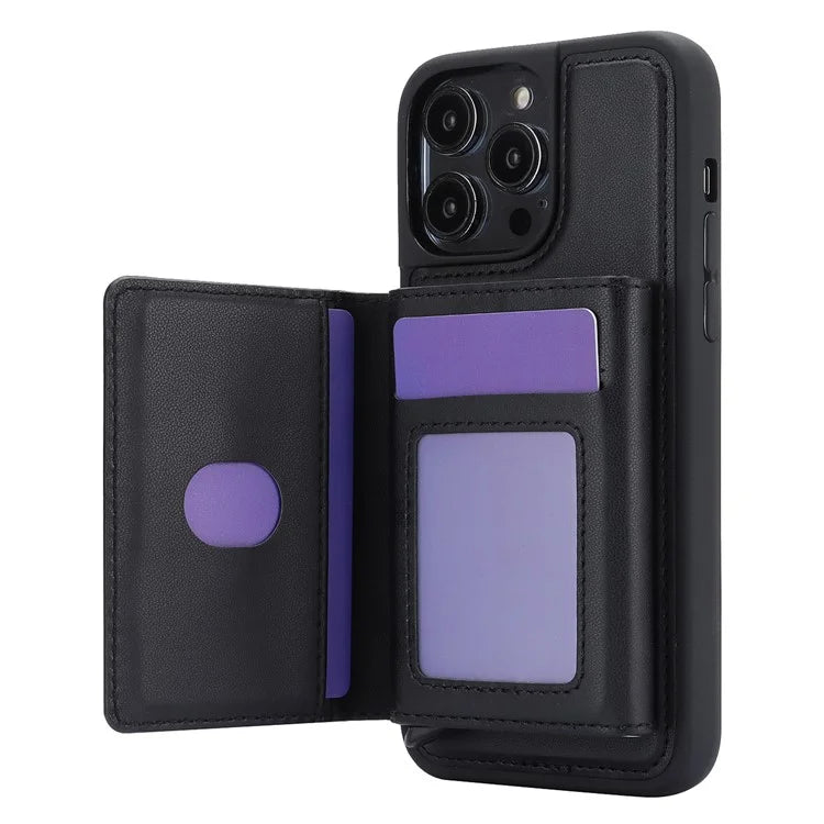 For iPhone 13 Pro Max Phone Cases Bulk Card Holder Slots RFID Blocking Cover