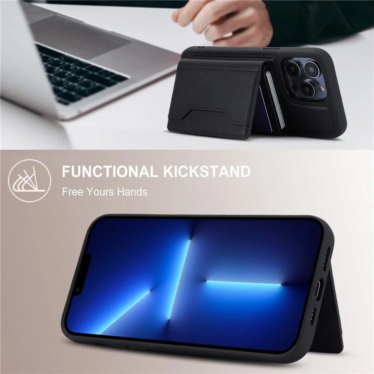 For iPhone 13 Pro Max Phone Cases Bulk Card Holder Slots RFID Blocking Cover