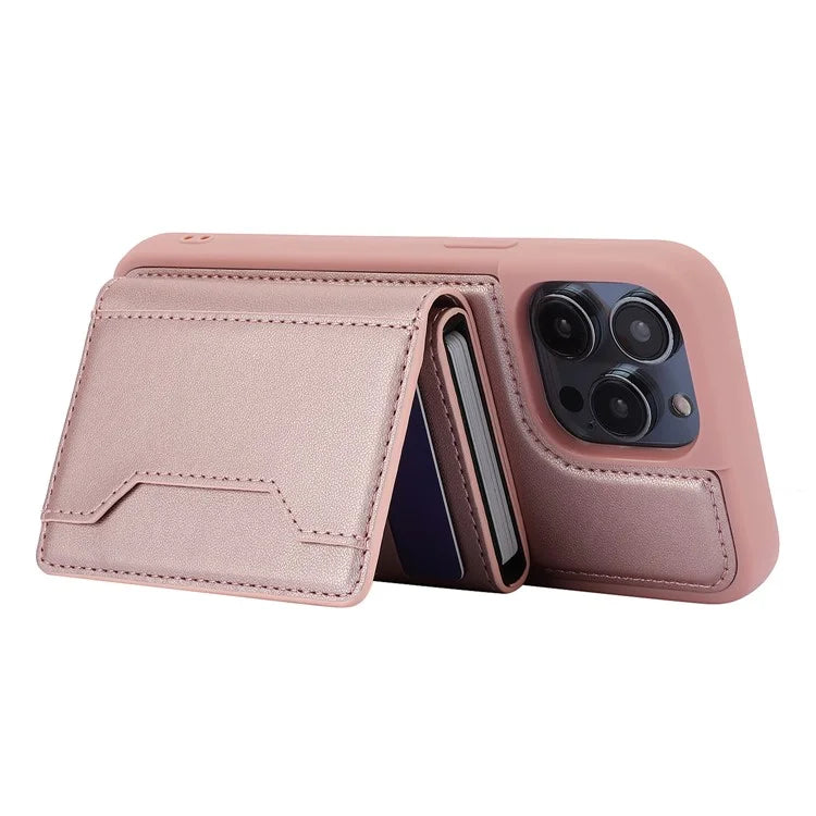 For iPhone 13 Pro Max Phone Cases Bulk Card Holder Slots RFID Blocking Cover