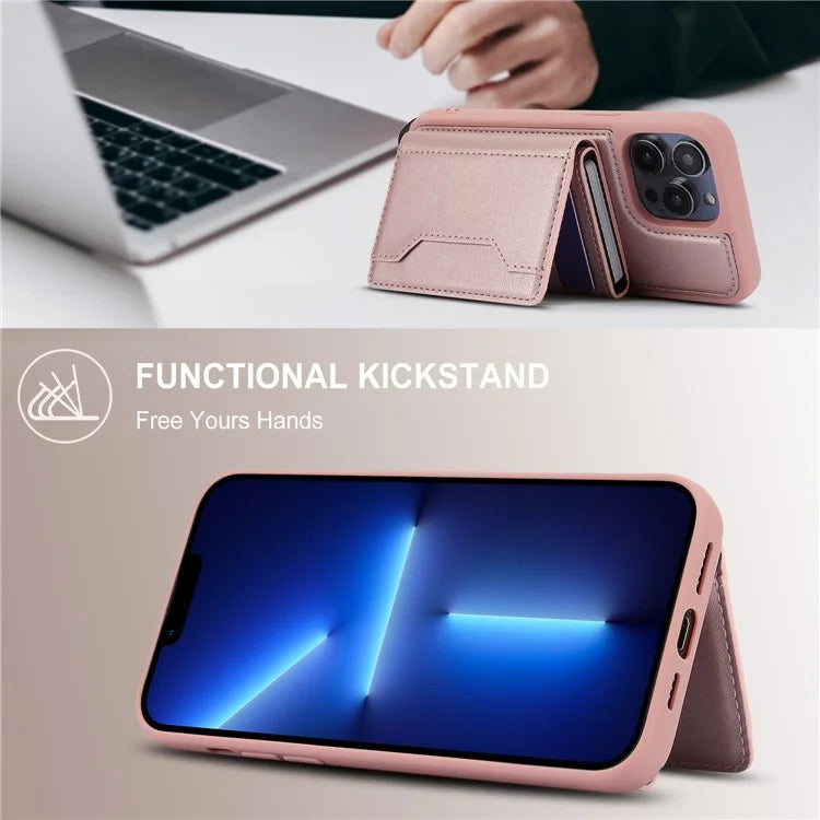 For iPhone 13 Pro Max Phone Cases Bulk Card Holder Slots RFID Blocking Cover