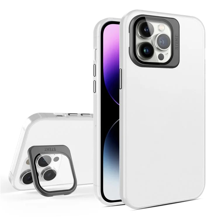 For iPhone 13 Pro Phone Camera Cover Case Matte Kickstand Phone Protector