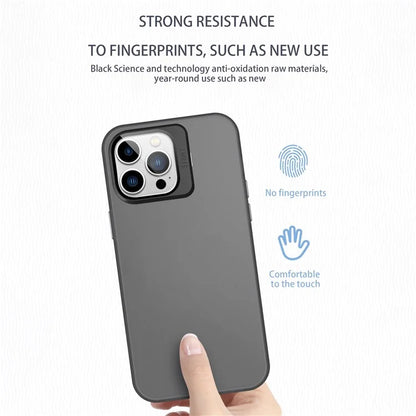For iPhone 13 Pro Phone Camera Cover Case Matte Kickstand Phone Protector