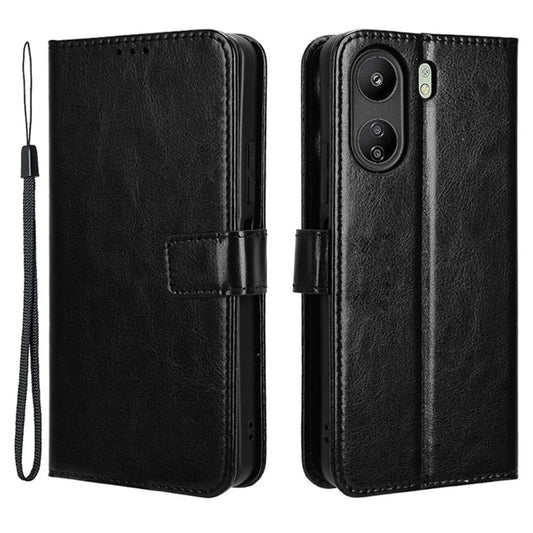 For Xiaomi Redmi 13C / Poco C65 4G Case Leather Wallet Phone Stand Cover