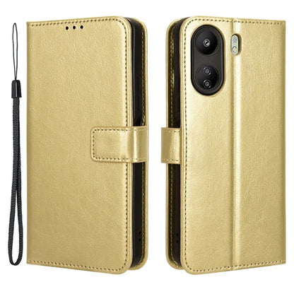 For Xiaomi Redmi 13C / Poco C65 4G Case Leather Wallet Phone Stand Cover