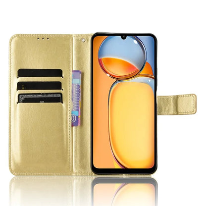 For Xiaomi Redmi 13C / Poco C65 4G Case Leather Wallet Phone Stand Cover
