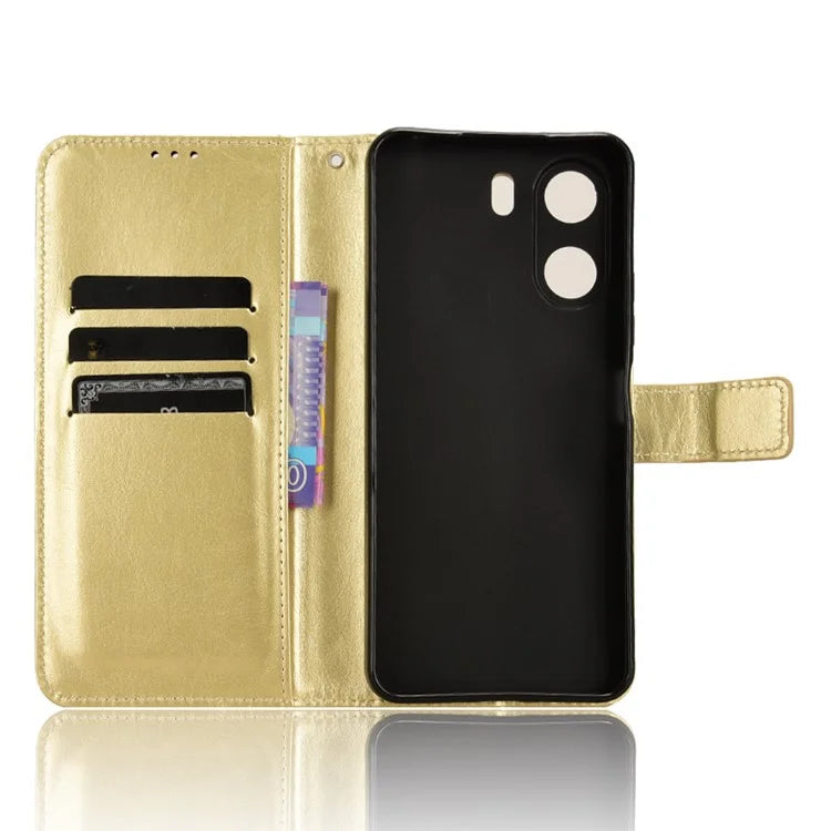 For Xiaomi Redmi 13C / Poco C65 4G Case Leather Wallet Phone Stand Cover