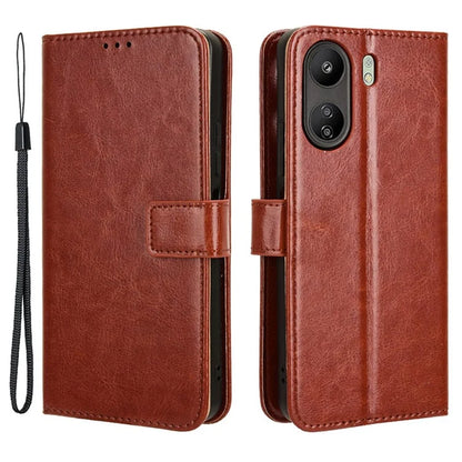 For Xiaomi Redmi 13C / Poco C65 4G Case Leather Wallet Phone Stand Cover