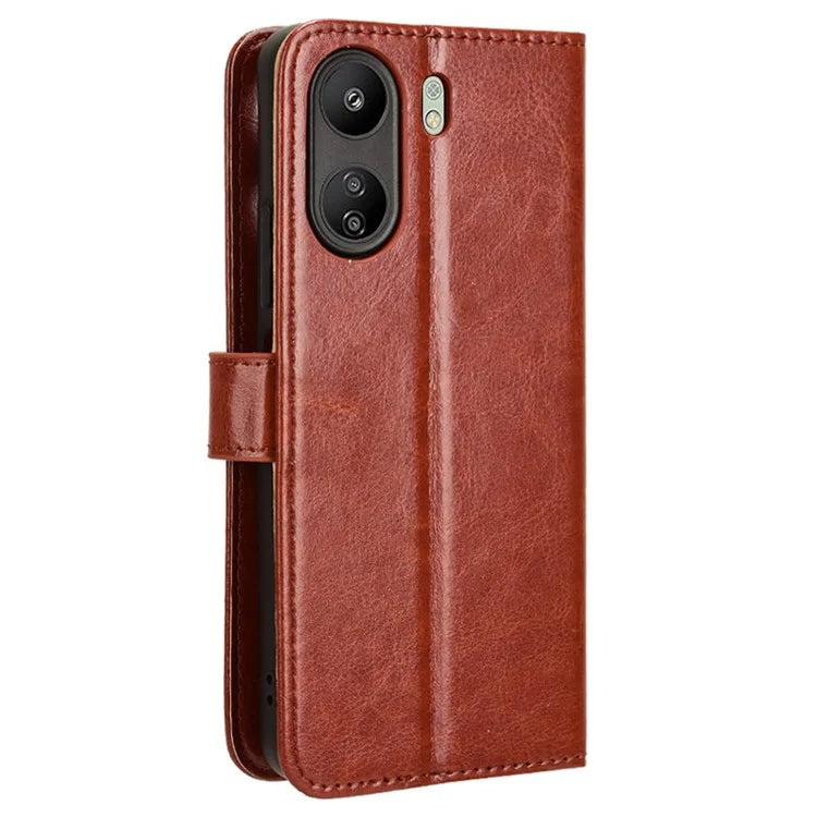 For Xiaomi Redmi 13C / Poco C65 4G Case Leather Wallet Phone Stand Cover