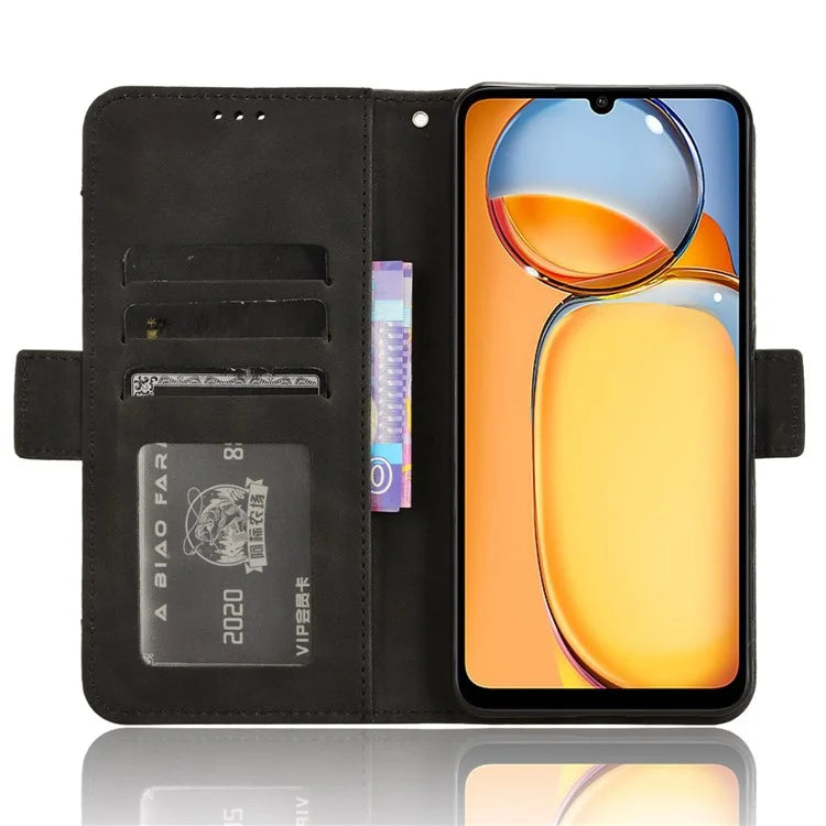 For Xiaomi Redmi 13C / Poco C65 4G Case Multiple Card Holder Leather Stand Cover