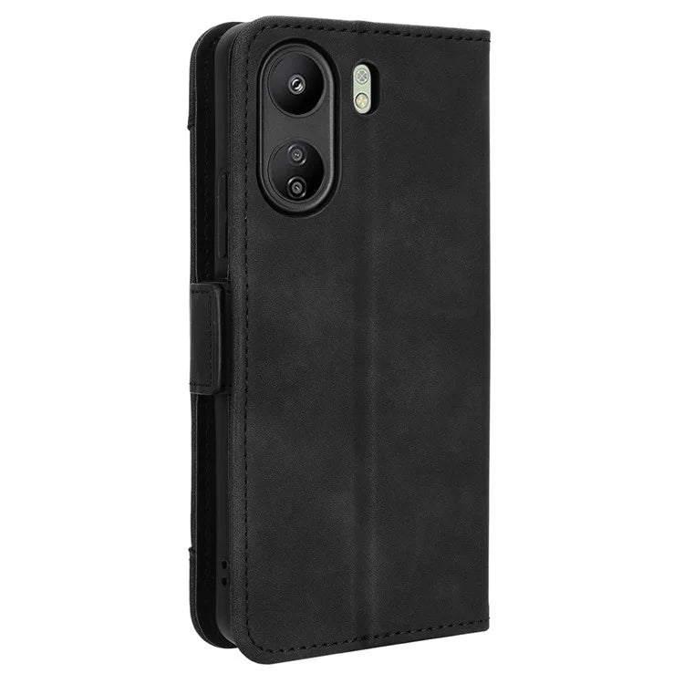 For Xiaomi Redmi 13C / Poco C65 4G Case Multiple Card Holder Leather Stand Cover