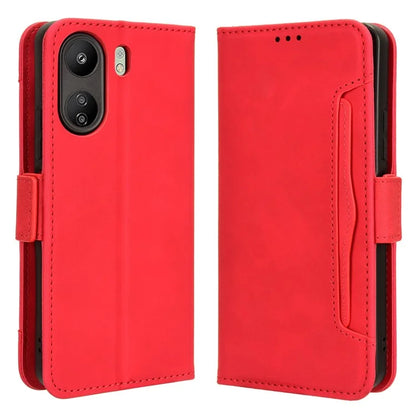 For Xiaomi Redmi 13C / Poco C65 4G Case Multiple Card Holder Leather Stand Cover