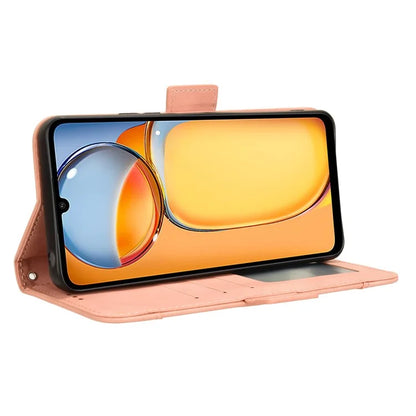 For Xiaomi Redmi 13C / Poco C65 4G Case Multiple Card Holder Leather Stand Cover