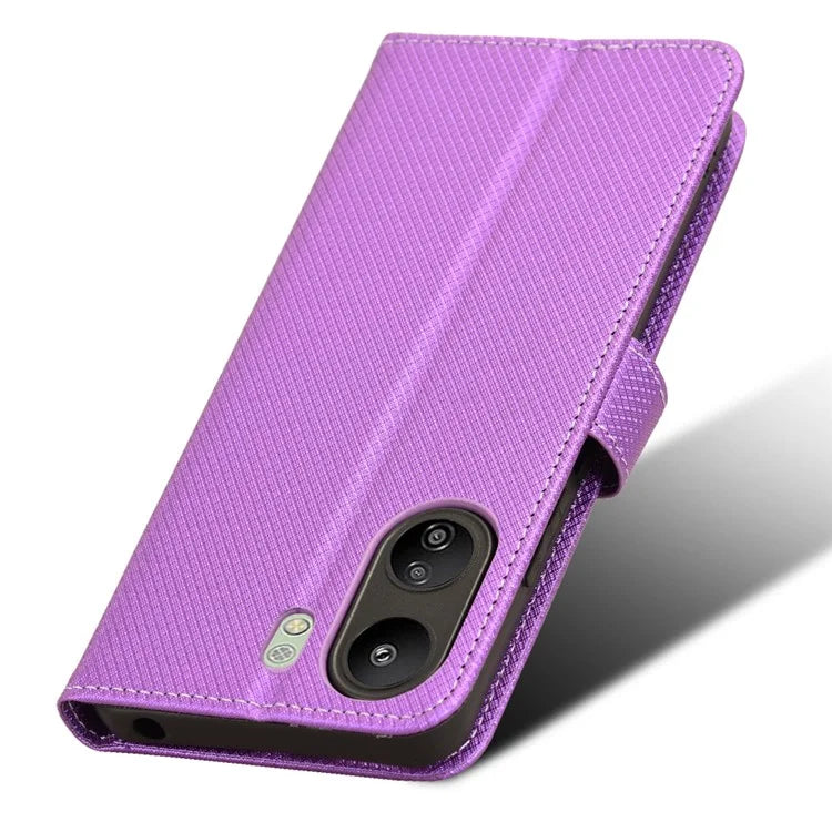 For Xiaomi Redmi 13C / Poco C65 4G Case Diamond Texture Leather Wallet Phone Cover