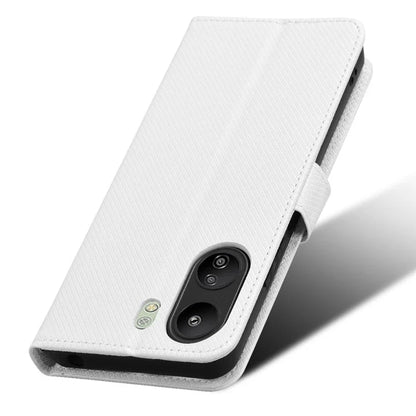 For Xiaomi Redmi 13C / Poco C65 4G Case Diamond Texture Leather Wallet Phone Cover