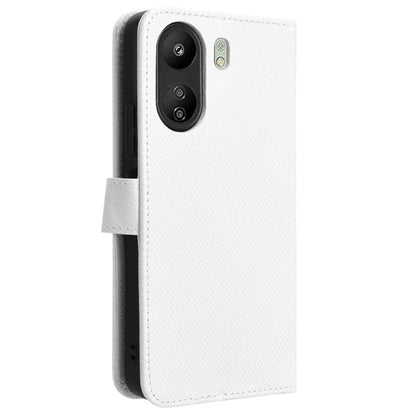 For Xiaomi Redmi 13C / Poco C65 4G Case Diamond Texture Leather Wallet Phone Cover