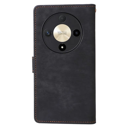 For Honor Magic6 Lite 5G / X9b 5G / X50 Case RFID Blocking Leather Wallet Phone Protection Cover with Strap