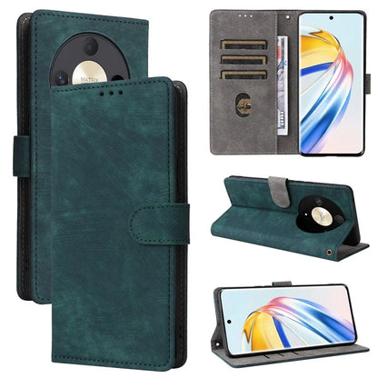 For Honor Magic6 Lite 5G / X9b 5G / X50 Case RFID Blocking Leather Wallet Phone Protection Cover with Strap