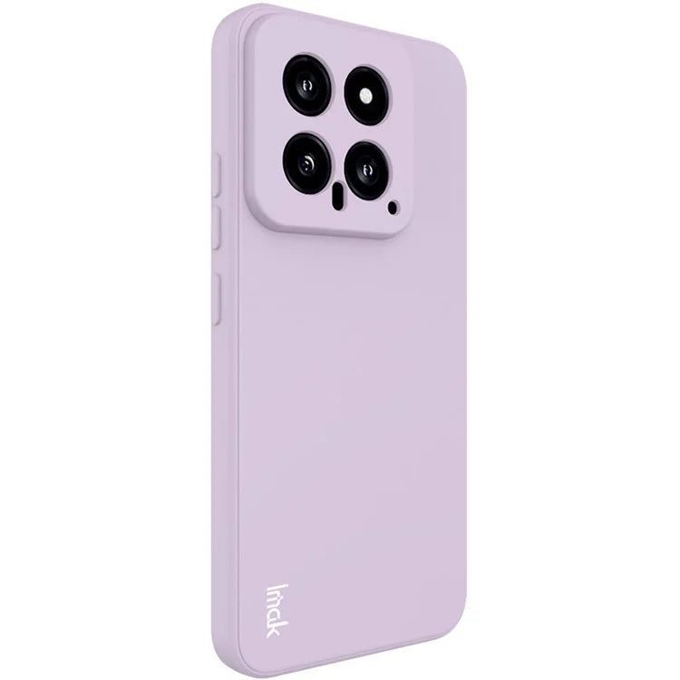 IMAK UC-4 Series for Xiaomi 14 Case Straight Edge Flexible TPU Phone Back Cover