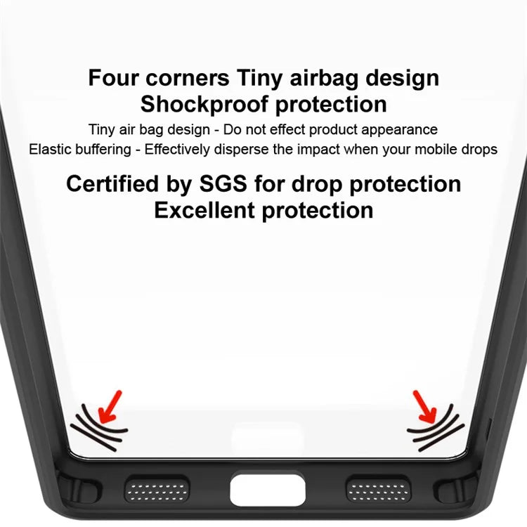 IMAK UX-9A Series for Xiaomi 14 Smartphone Case Shockproof TPU + PC Clear Phone Cover