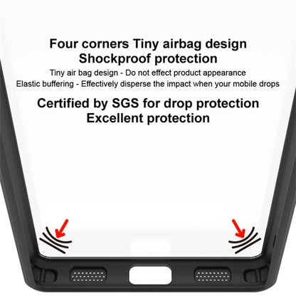 IMAK UX-9A Series for Xiaomi 14 Smartphone Case Shockproof TPU + PC Clear Phone Cover
