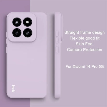 IMAK UC-4 Series Phone Case for Xiaomi 14 Pro Straight Edge Phone Shell TPU Back Cover