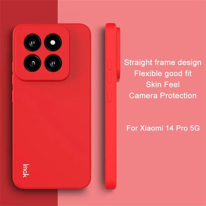 IMAK UC-4 Series Phone Case for Xiaomi 14 Pro Straight Edge Phone Shell TPU Back Cover