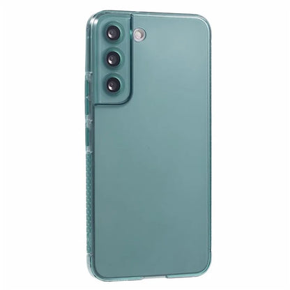XLT Series For Samsung Galaxy S22+ 5G TPU Case Anti-slip Straight Edge Phone Cover Army Green