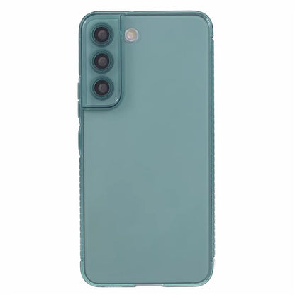 XLT Series For Samsung Galaxy S22+ 5G TPU Case Anti-slip Straight Edge Phone Cover Army Green