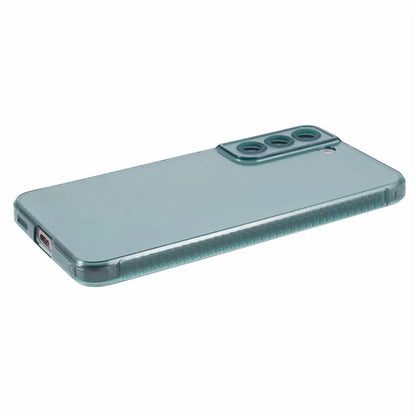 XLT Series For Samsung Galaxy S22+ 5G TPU Case Anti-slip Straight Edge Phone Cover Army Green